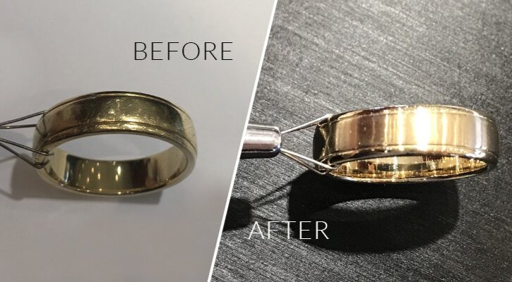 Jewelry inspection and cleaning